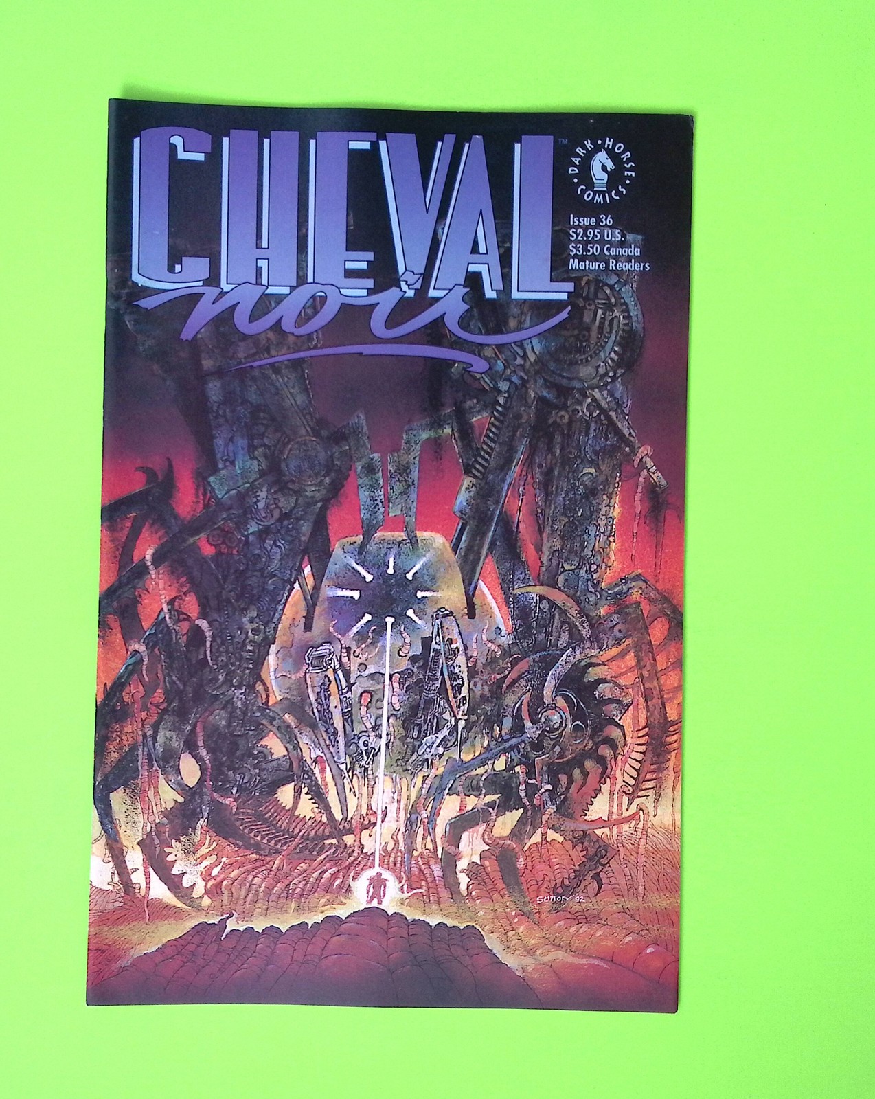 Cheval Noir #36 Dark Horse Comics High Grade Comic Book Q152-42 Cheval Noir #36 Dark Horse Comics High Grade Comic Book Q152-42