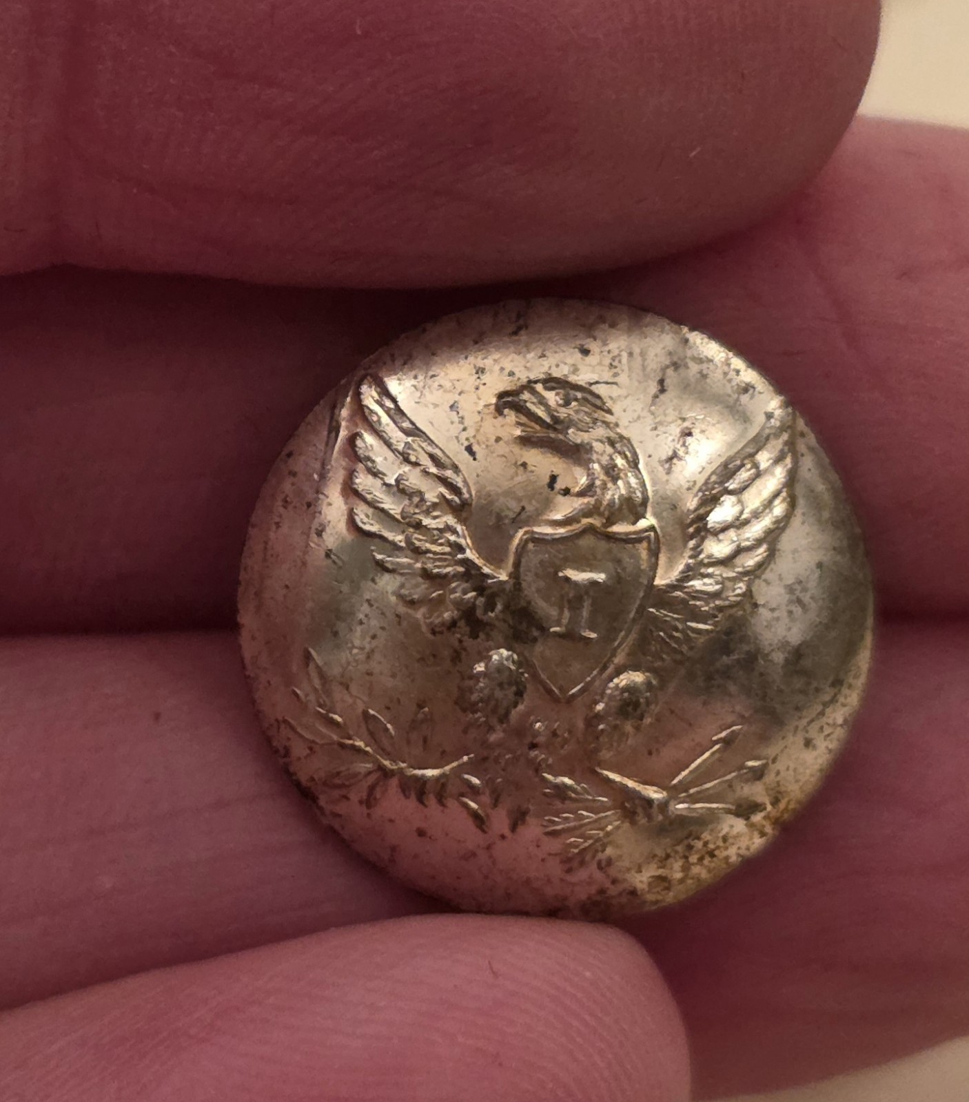 Infantry Pre Civil War Coat Button