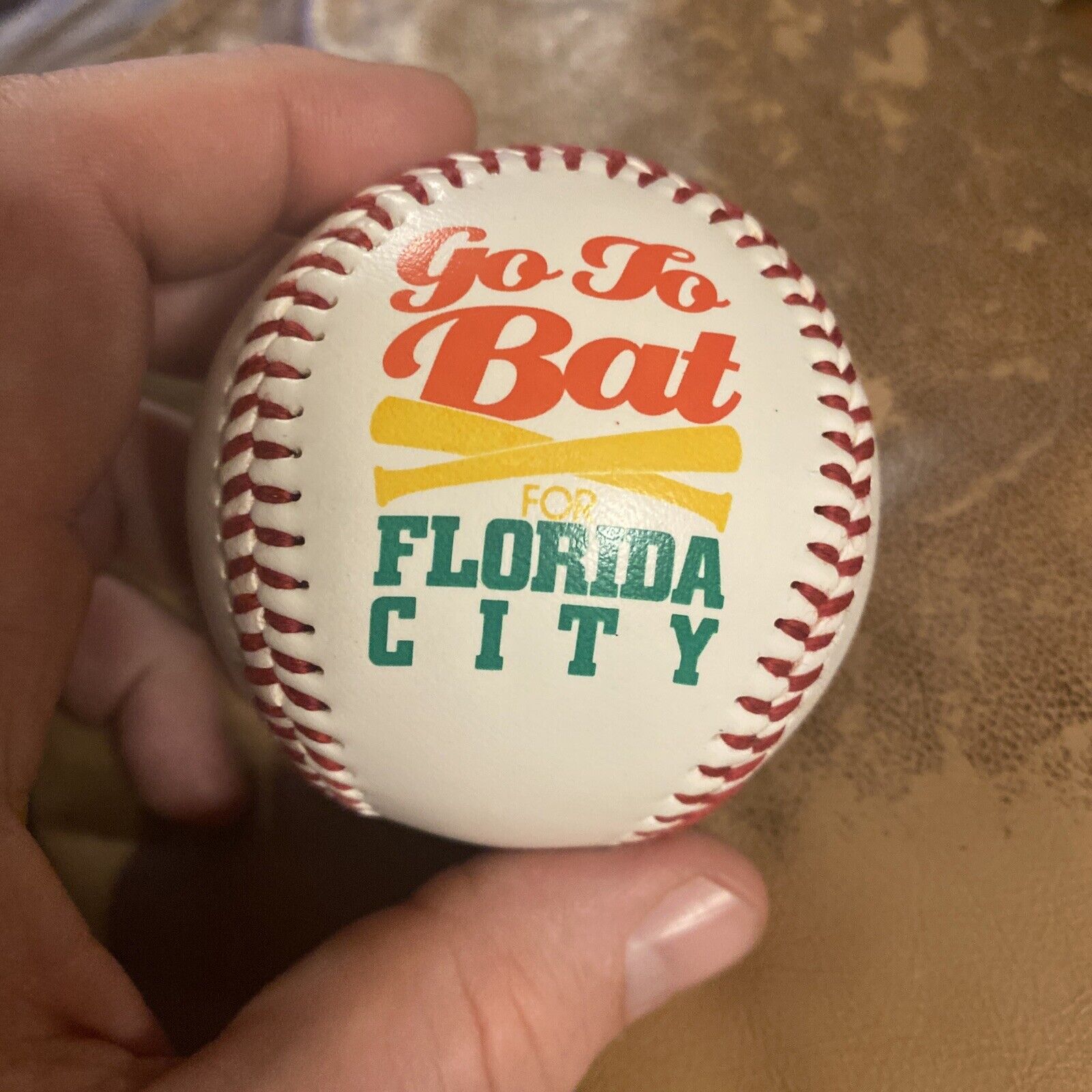 Vintage 1993 Dade County United Way Campaign Kickoff Florida City Baseball-EUC