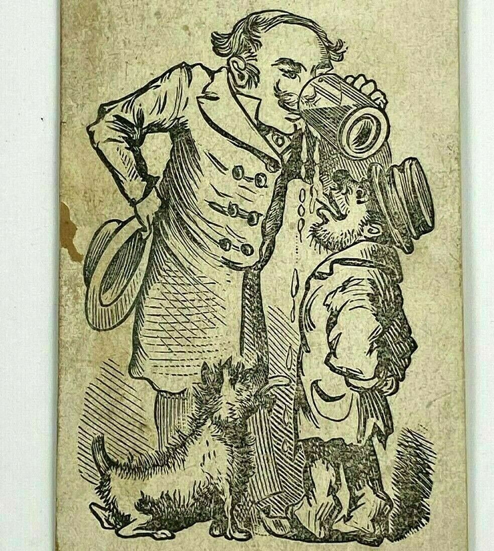1800's Eickhoff Restaurant Victorian Trade Card Cigars Liquors Baltimore MD VTG 1800's Eickhoff Restaurant Victorian Trade Card Cigars Liquors Baltimore MD VTG