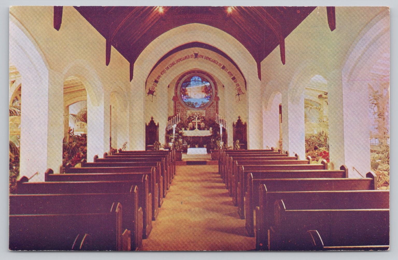 Little Chapel of the Roses Chula Vista CA Postcard Glen Abbey Memorial Park Little Chapel of the Roses Chula Vista CA Postcard Glen Abbey Memorial Park
