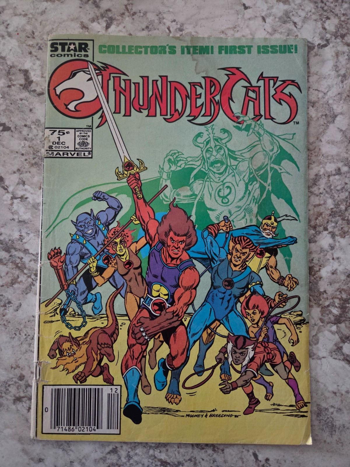 Thundercats 1 Newsstand 1985 Marvel/Star LOW GRADE 