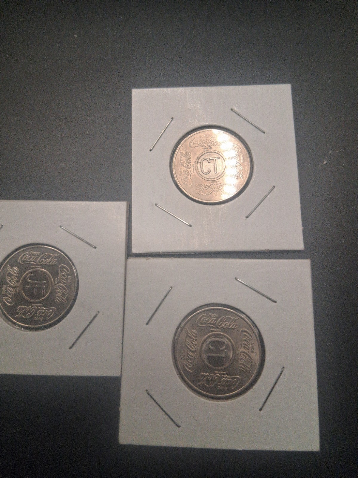Coca Cola Token Vending Machine Coin from Brazil Beba Coca Cola CT JF Lot Of 3 Coca Cola Token Vending Machine Coin from Brazil Beba Coca Cola CT JF Lot Of 3