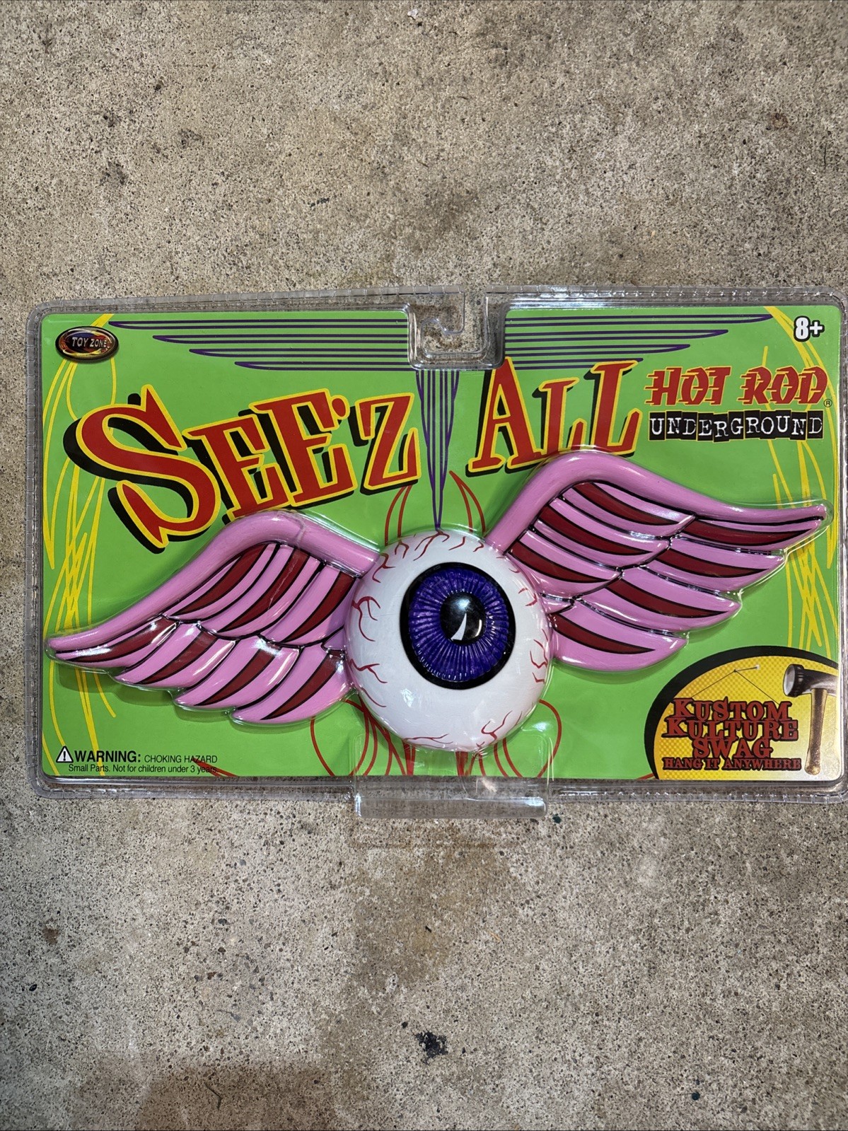 Hot Rod Underground See\'z All Pink Seez Flying Eyeball Von Dutch Rat Fink Hot Rod Underground See\'z All Pink Seez Flying Eyeball Von Dutch Rat Fink