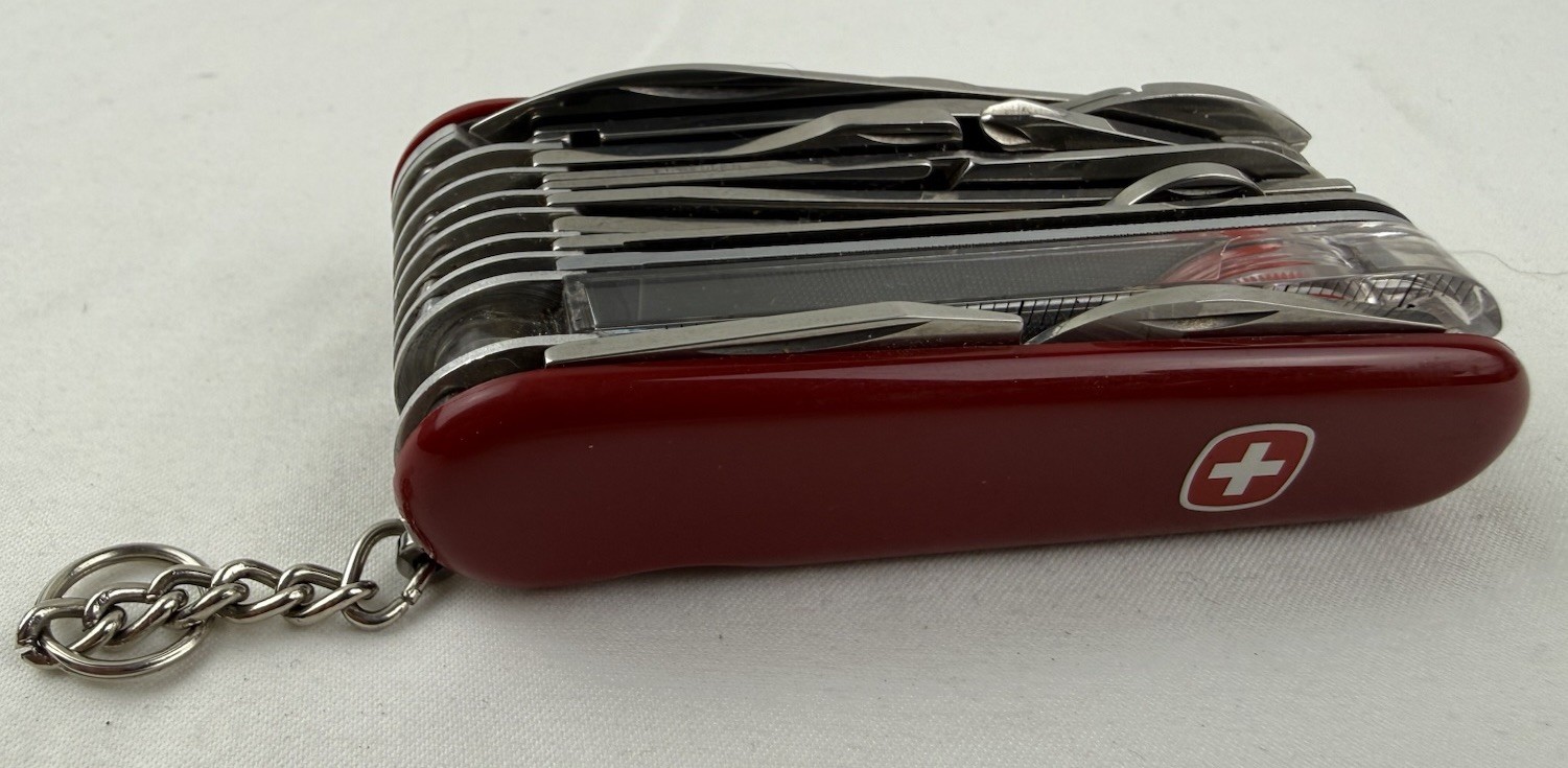 Wenger Delemont Tool Chest Plus Swiss Army Knife 16 Tool – Discontinued – Rare Wenger Delemont Tool Chest Plus Swiss Army Knife 16 Tool – Discontinued – Rare