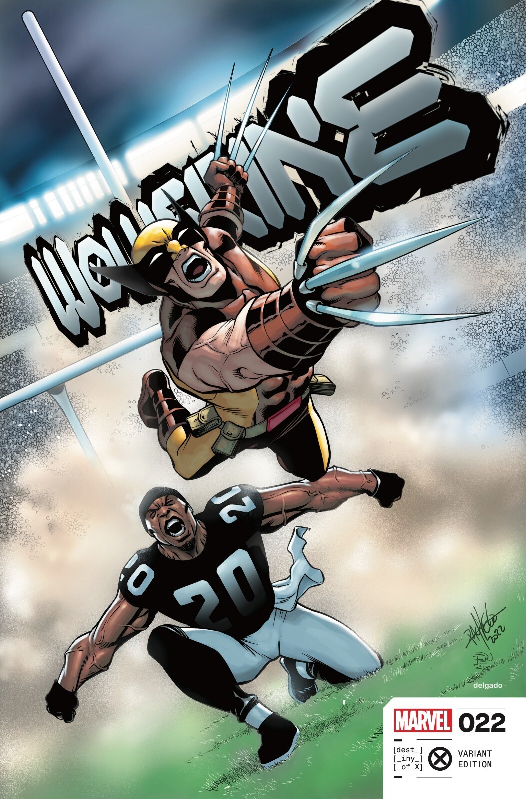 Wolverine #22 Brian Dawkins Variant Wolverine #22 Brian Dawkins Variant