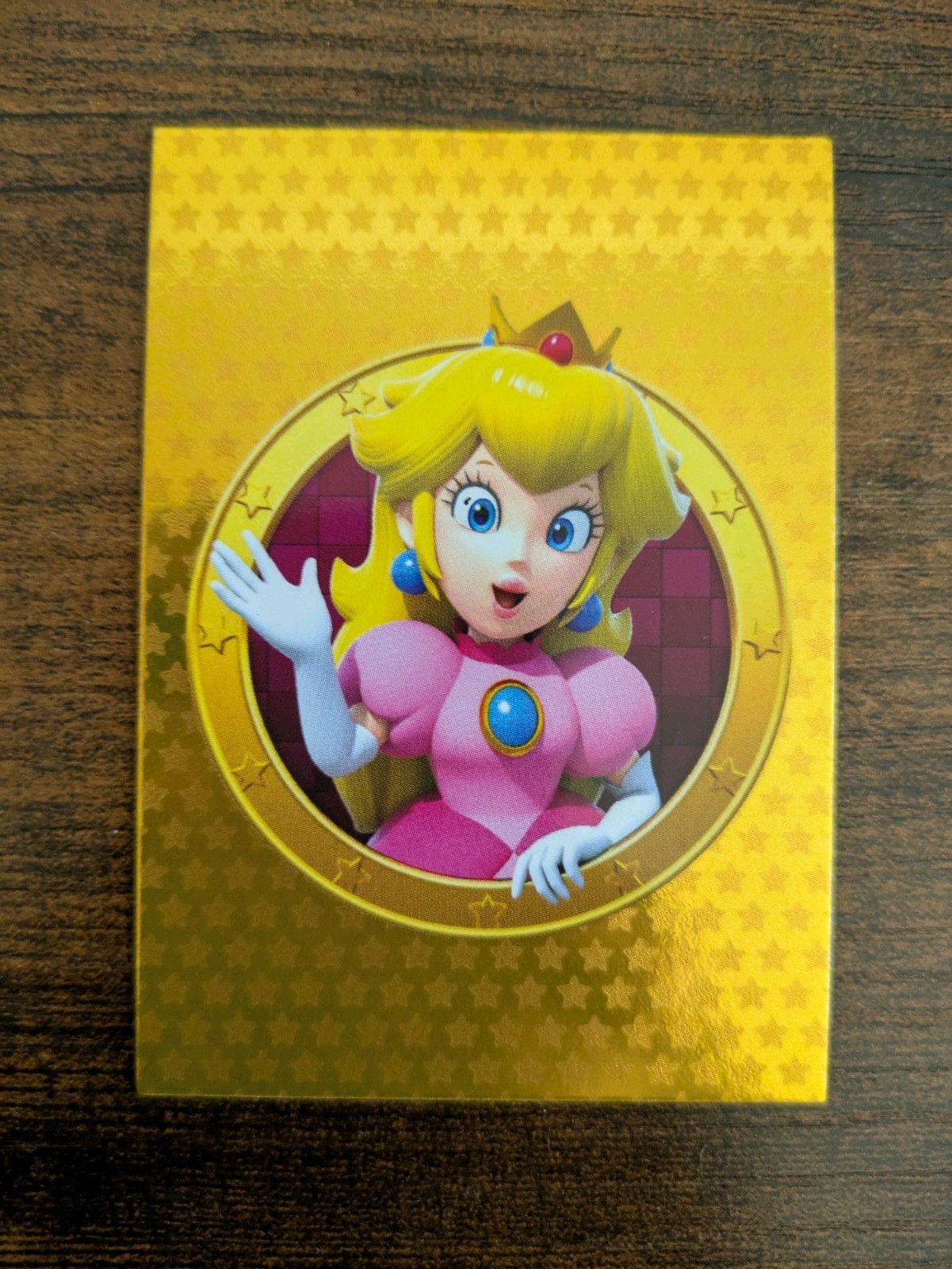 2022 Panini Super Mario Bros. Golden Card Peach #147 Gold Foil 2022 Panini Super Mario Bros. Golden Card Peach #147 Gold Foil