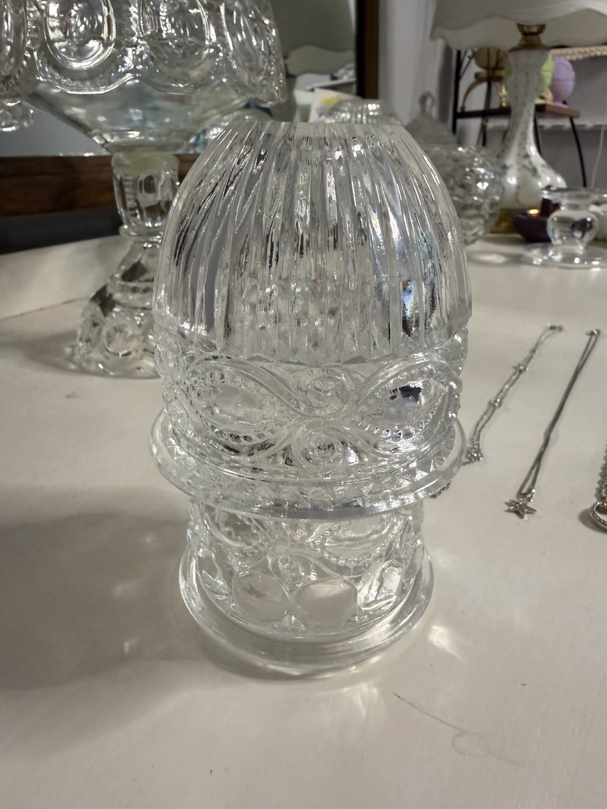 Vintage Eyewinker Fairy Lamp Clear - New Old Stock Vintage Eyewinker Fairy Lamp Clear - New Old Stock