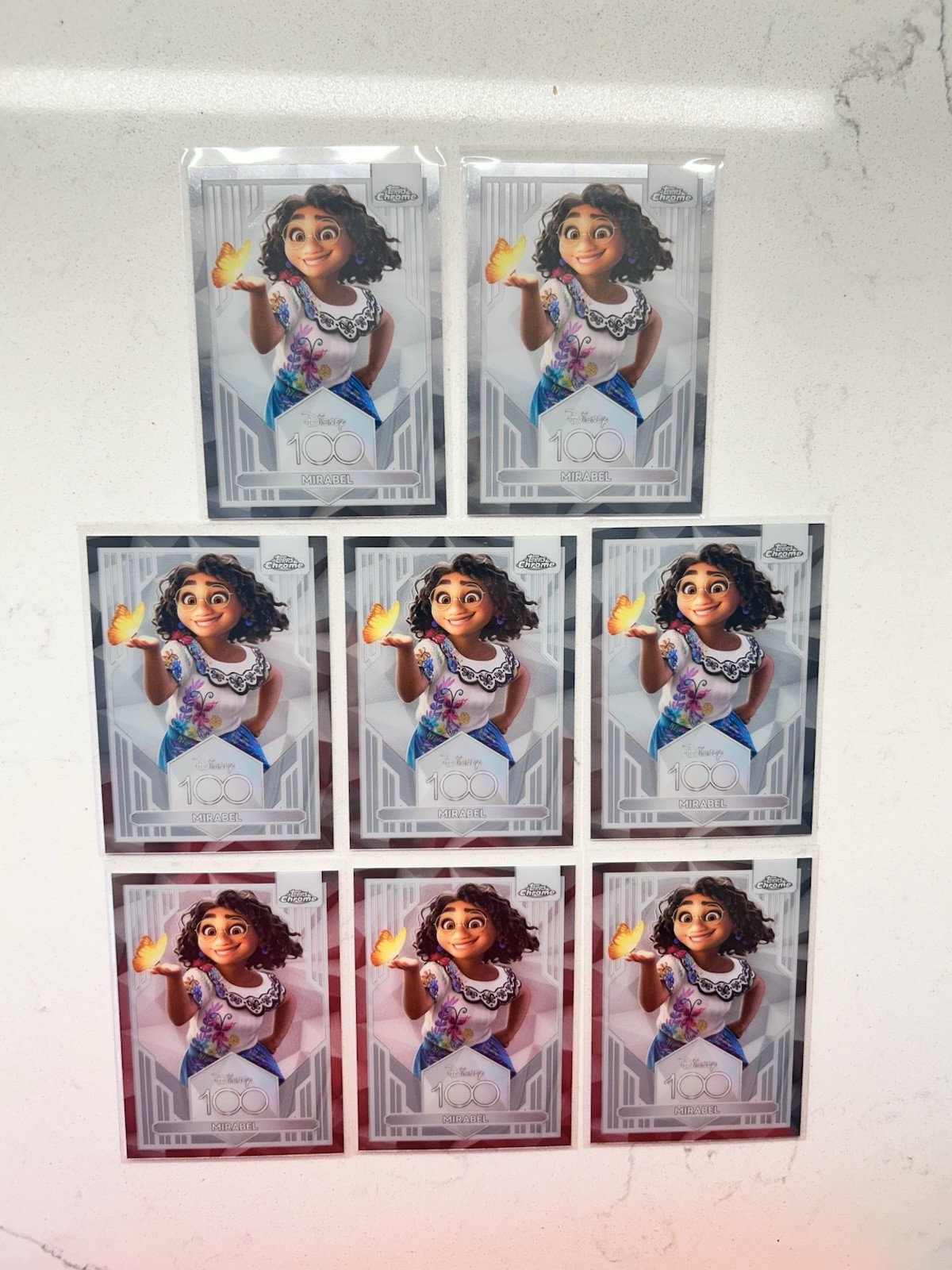 2023 Topps Chrome Disney 100 #14 Mirabel Base Encanto 🔥All 8 Cards Included 2023 Topps Chrome Disney 100 #14 Mirabel Base Encanto 🔥All 8 Cards Included