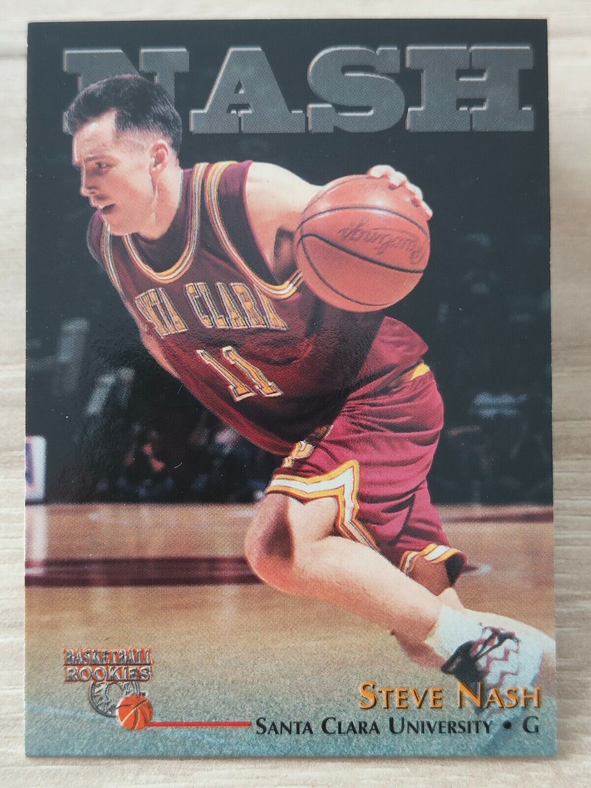 1996-97 N40 Score Board Car Basketball Rookies RC Steve Nash #18