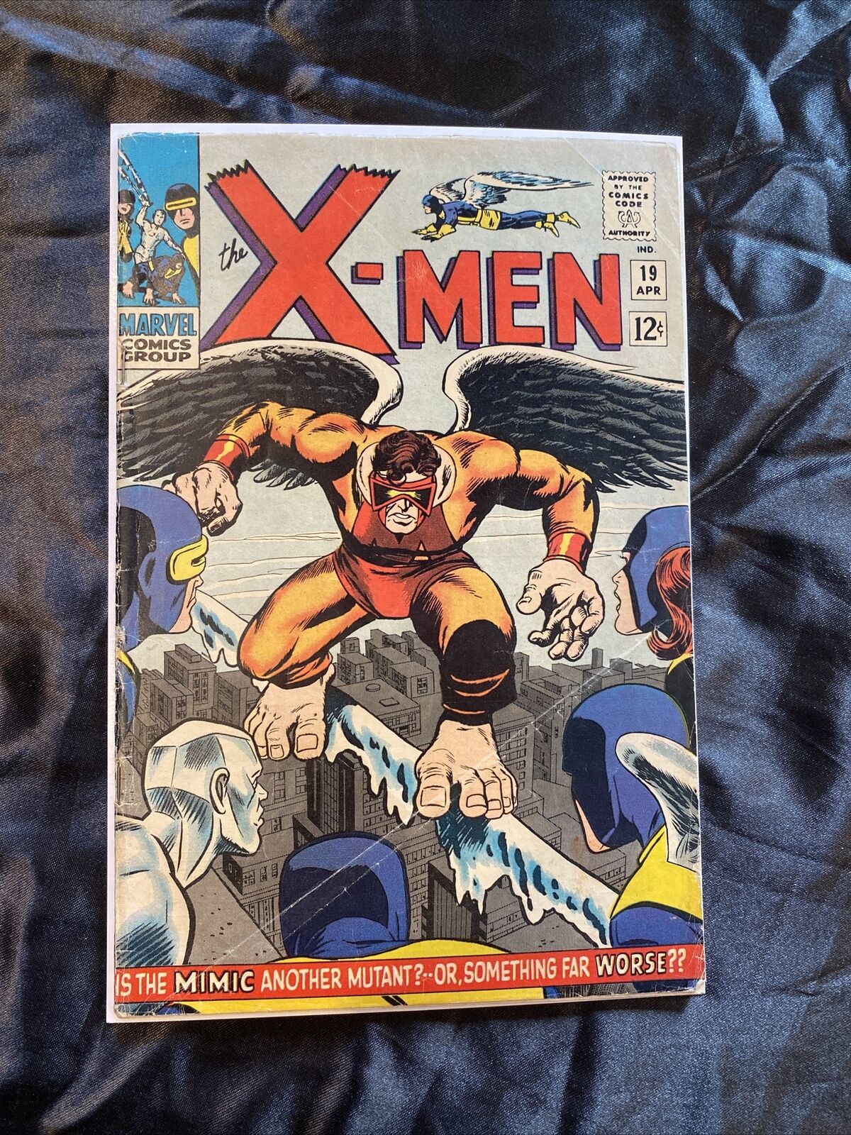 X-Men #19 (1966)  1st Appearance of Mimic Jack Kirby Cover VG/FN 5.0