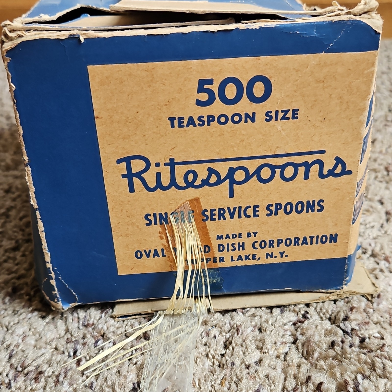 Vintage Box Of Skelgas Ritespoons Single Service Spoons Vintage Box Of Skelgas Ritespoons Single Service Spoons