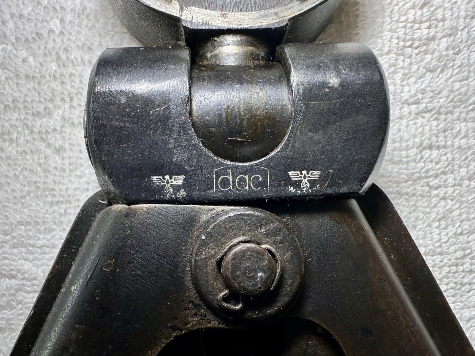 Original Nice Marked German Army WWII MG34 Bipod Zweibein World War Two Axis Original Nice Marked German Army WWII MG34 Bipod Zweibein World War Two Axis