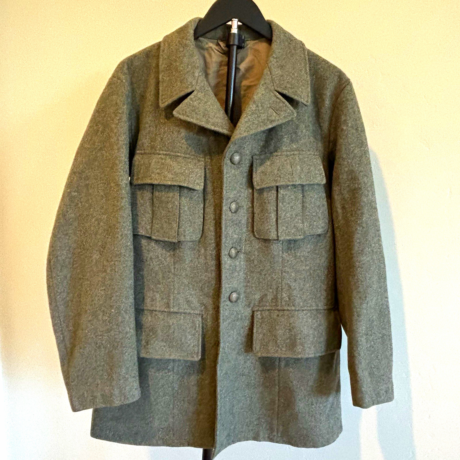 Vintage 1952 Swedish Army M39 Wool Field Jacket GKA Göteborg 6 Pocket 190