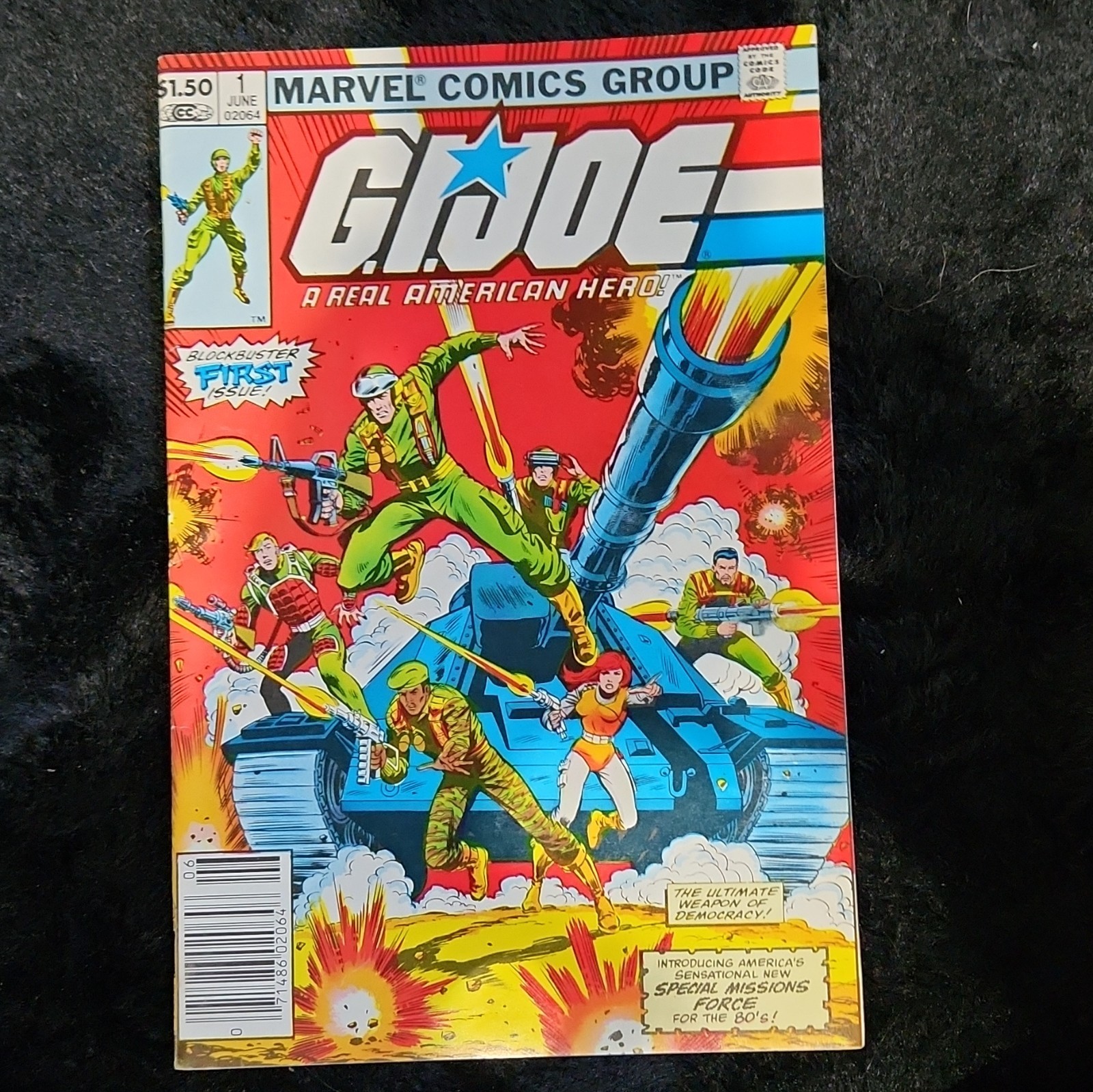 Marvel G.I. Joe: A Real American Hero #1 #2#60#59#61 1982 1st Ed 1st print Marvel G.I. Joe: A Real American Hero #1 #2#60#59#61 1982 1st Ed 1st print