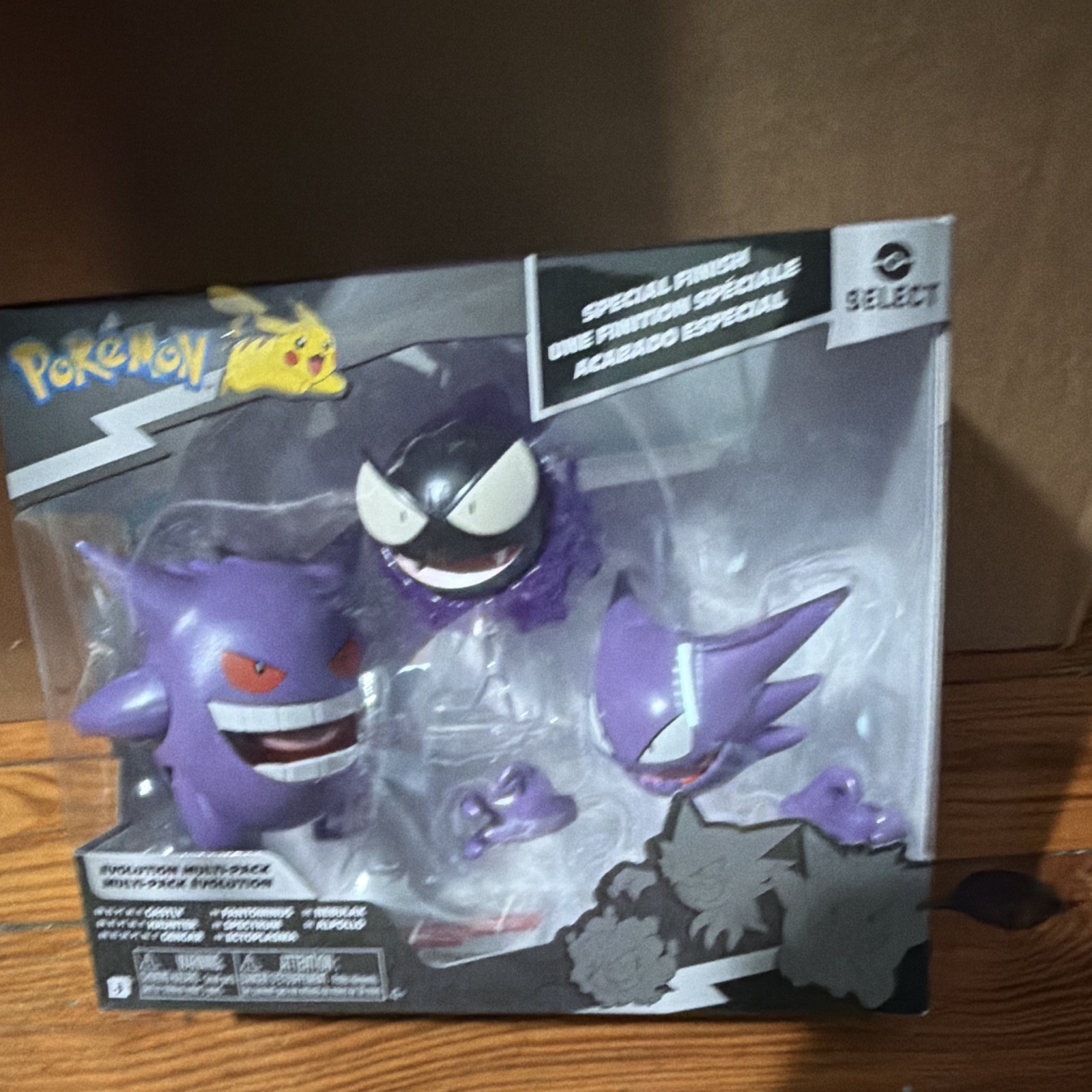 Pokémon Select Gastly Haunter Gengar Special Figure Set Boxed Original Unopened Pokémon Select Gastly Haunter Gengar Special Figure Set Boxed Original Unopened