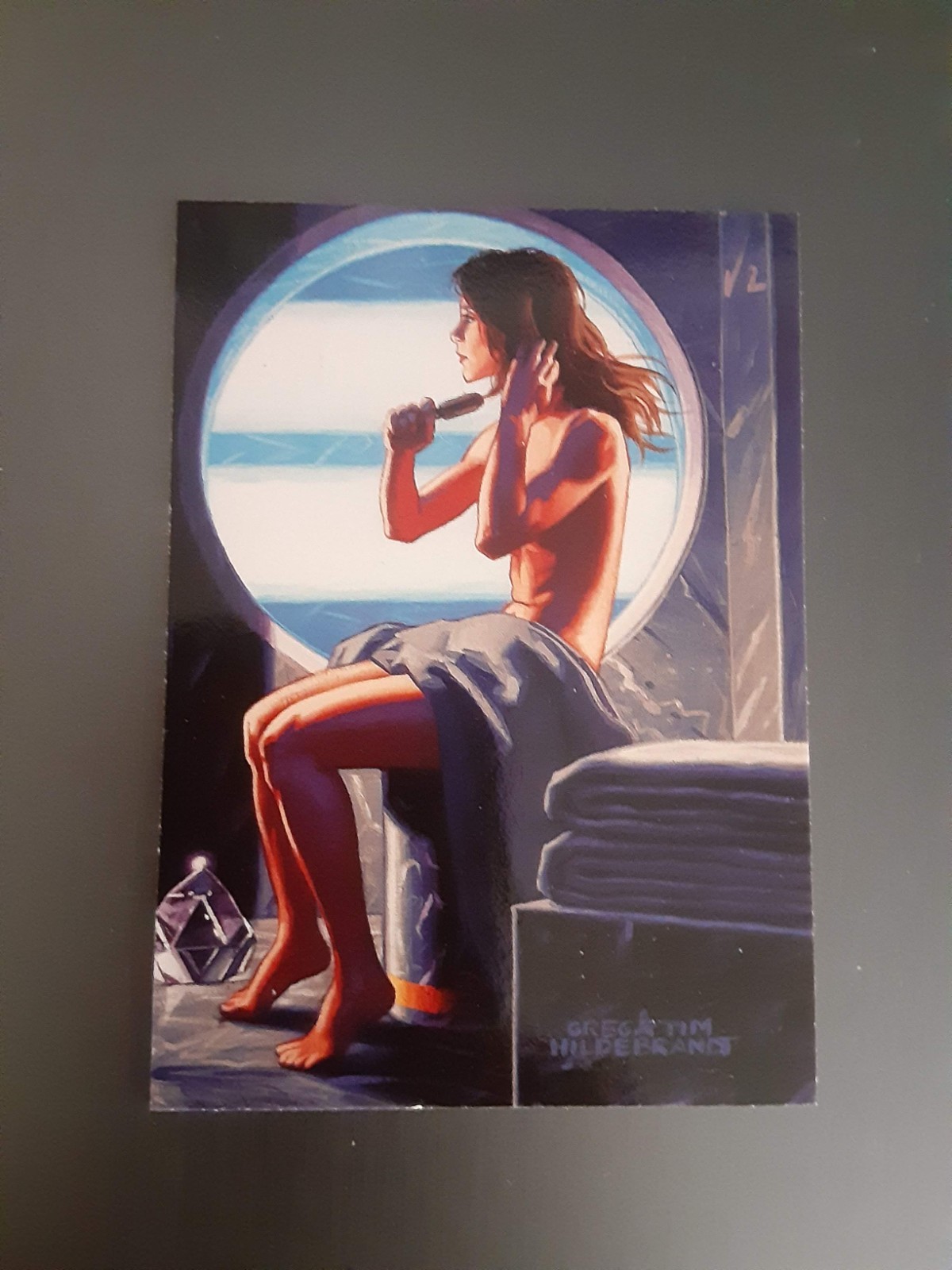 1996 Topps Card - Star Wars SHADOWS OF THE EMPIRE - Leia Prepares For Xizor # 47 1996 Topps Card - Star Wars SHADOWS OF THE EMPIRE - Leia Prepares For Xizor # 47
