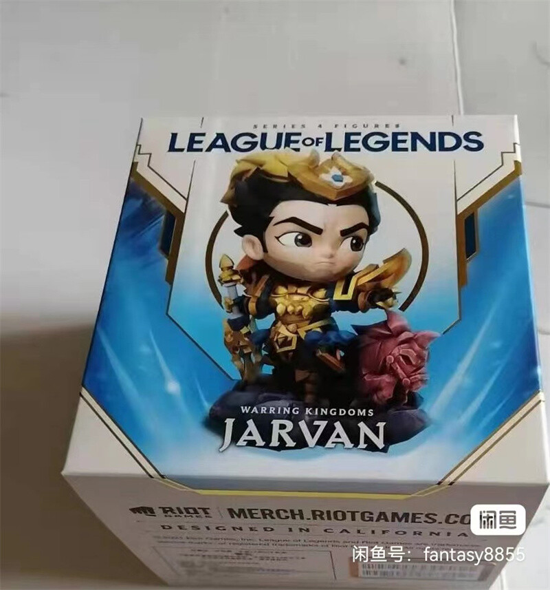 Official Genuine Game League of Legends LOL Jarvan Ⅳ Figure Model Statue Toy