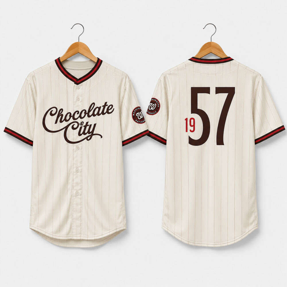 HOT 2026 Nationals African American Heritage Day Chocolate City Jersey Gift
