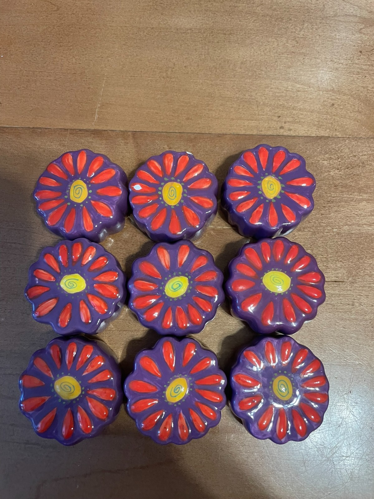 FLOWER KNOBS FOR LAUREL BURCH BY GANT FLOWER KNOBS FOR LAUREL BURCH BY GANT