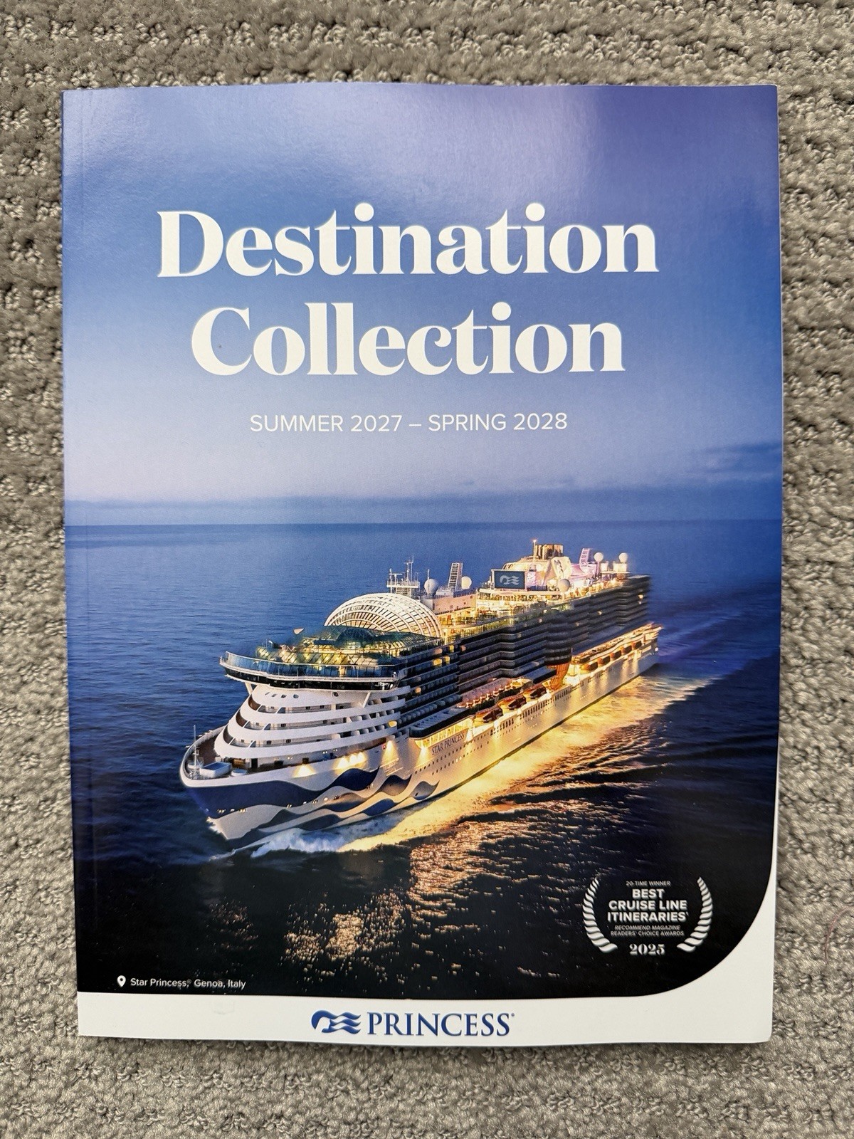 New 2027-28 PRINCESS CRUISES Cruise Ship Brochure Destination Collection 150pgs New 2027-28 PRINCESS CRUISES Cruise Ship Brochure Destination Collection 150pgs