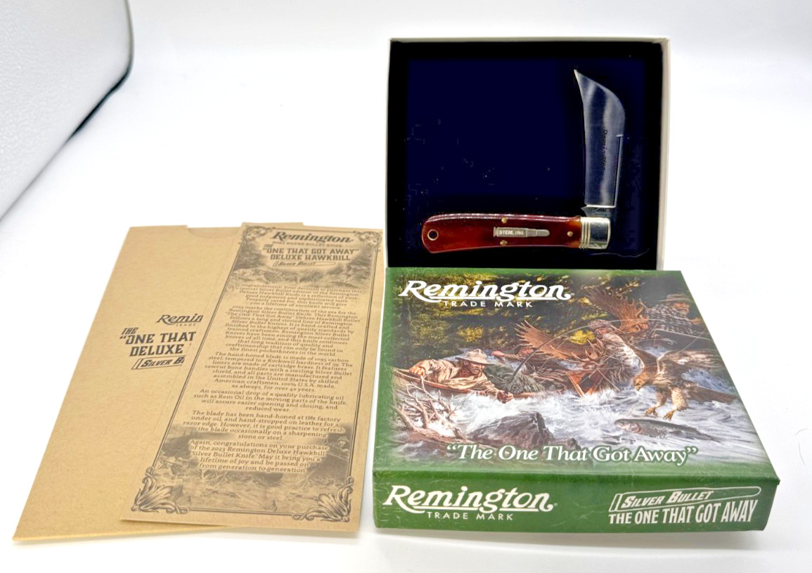 REMINGTON R693SB 2023 Silver Bullet Deluxe Hawkbill 1095 Sterling USA NIB