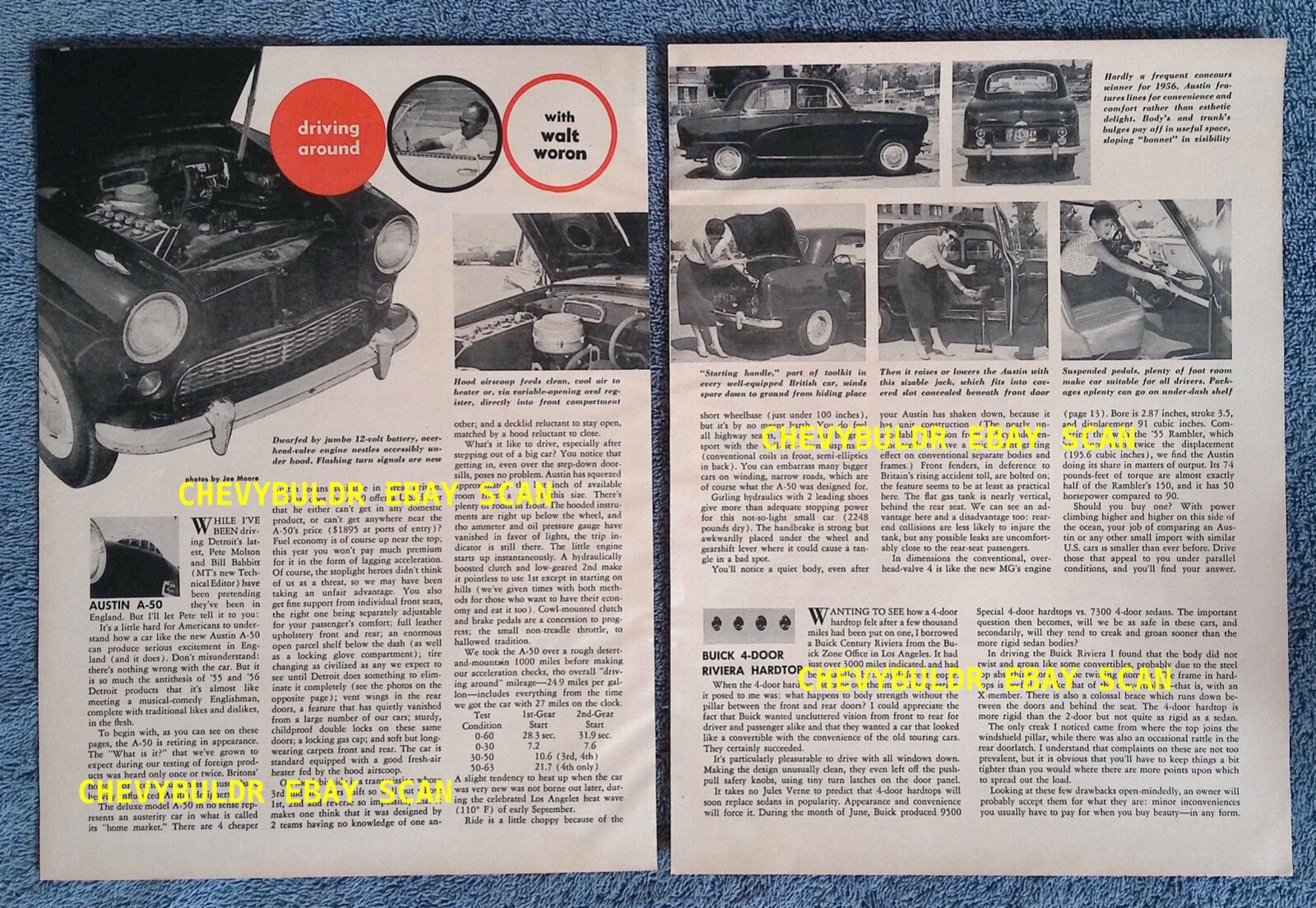 1956 Austin A-50 Vintage New Car Info Article \ 1956 Austin A-50 Vintage New Car Info Article \
