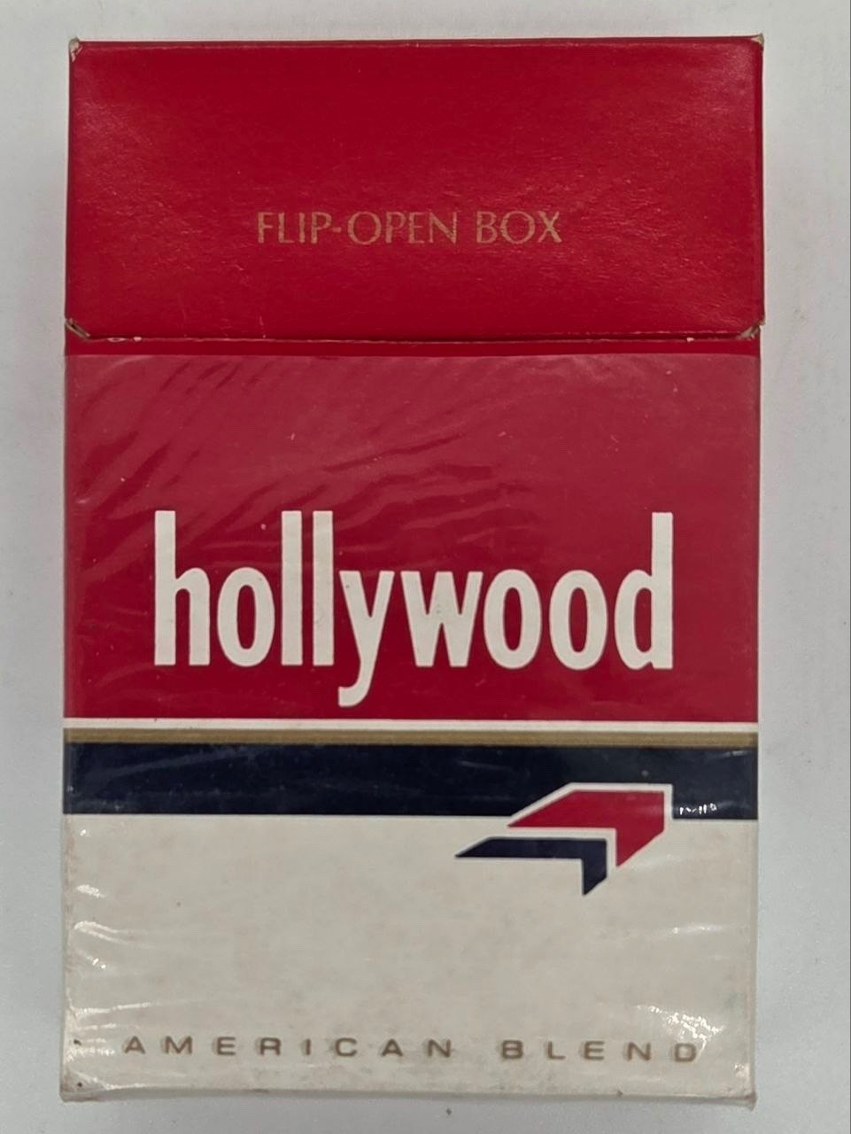 RARE Vintage 1980s-1990s Hollywood American Blend Empty Cigarette Pack Box