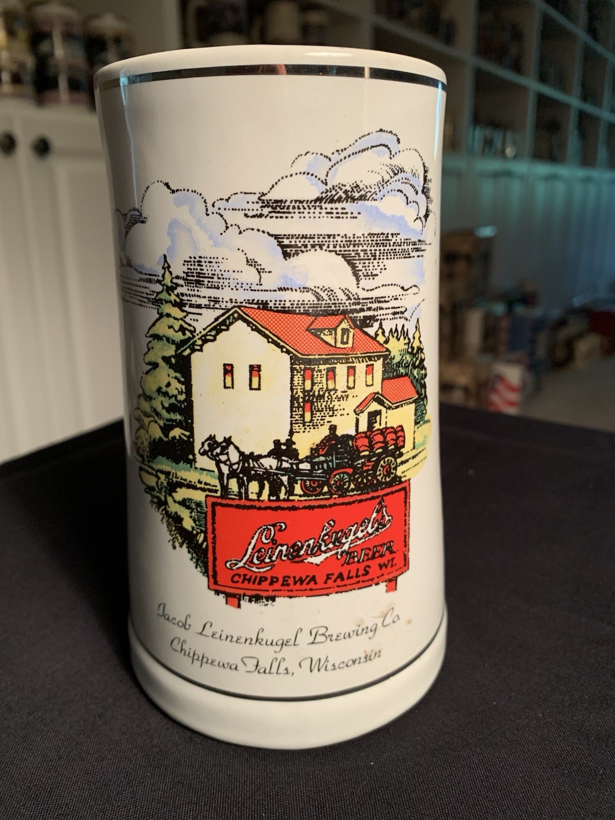 Leinenkugel’s 1991 Limited Edition Beer Stein 1/2000 Leinenkugel’s 1991 Limited Edition Beer Stein 1/2000