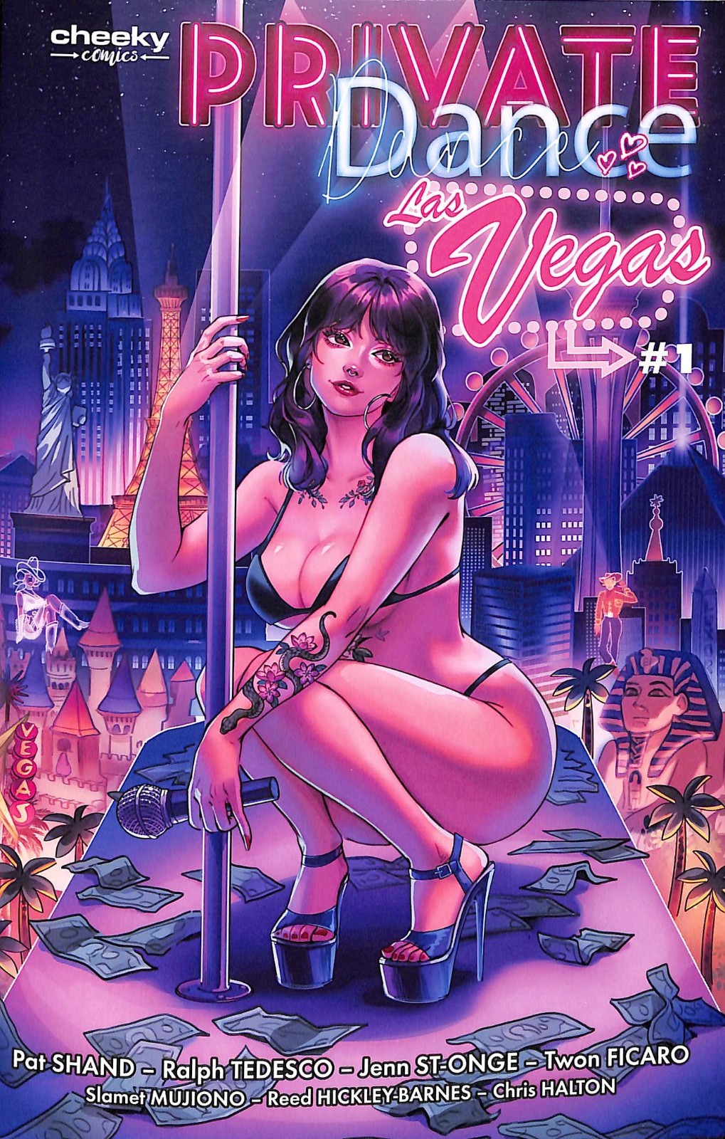 Private Dance: Las Vegas #1 (Cheeky Comics, 2025) Cover A (NSFW)