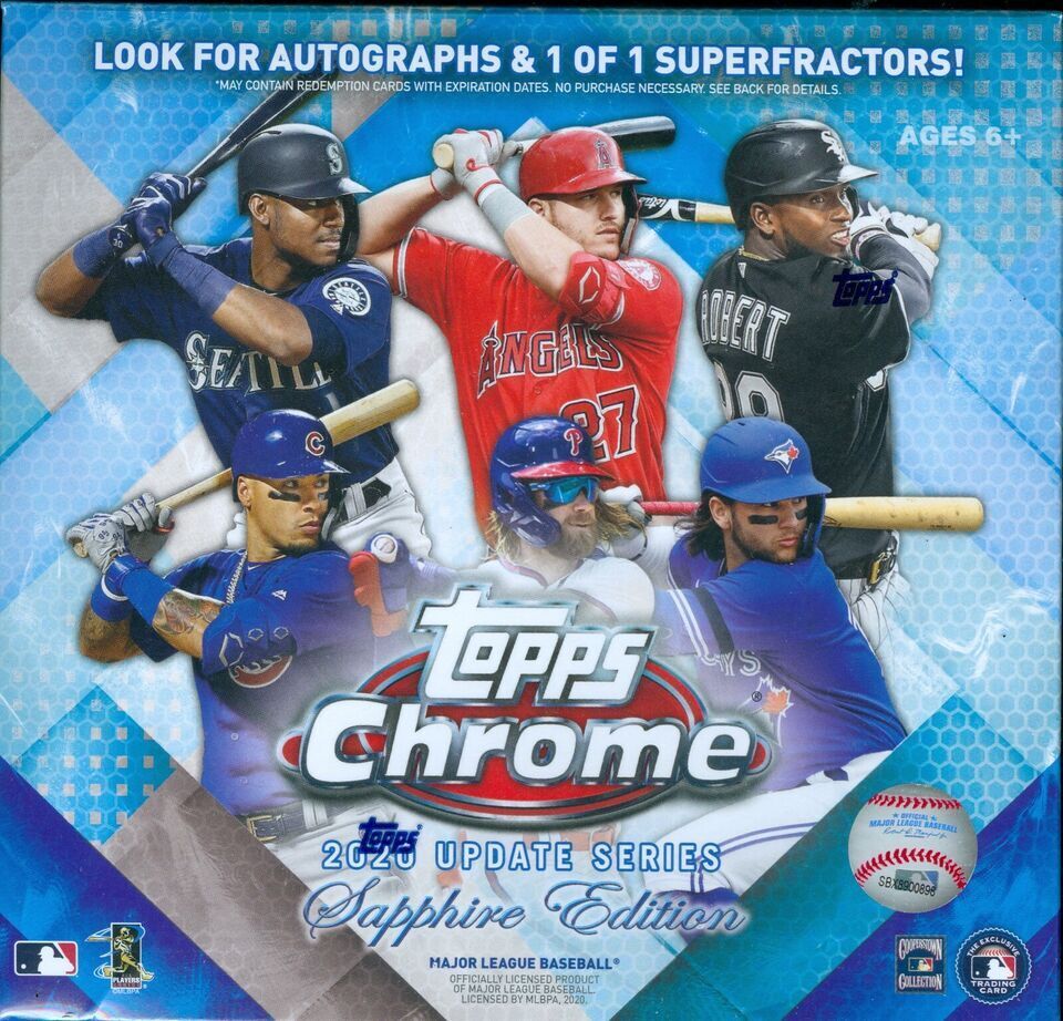 2020 Topps Chrome Update Sapphire Complete Your Set You Pick
