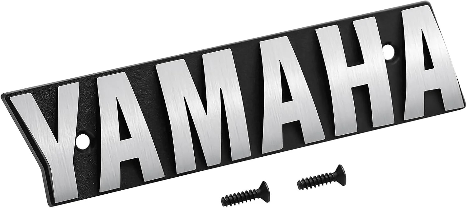 Yamaha Golf Cart Logo for G16 G19 G20 G21 (1996-2004) - Stainless Steel
