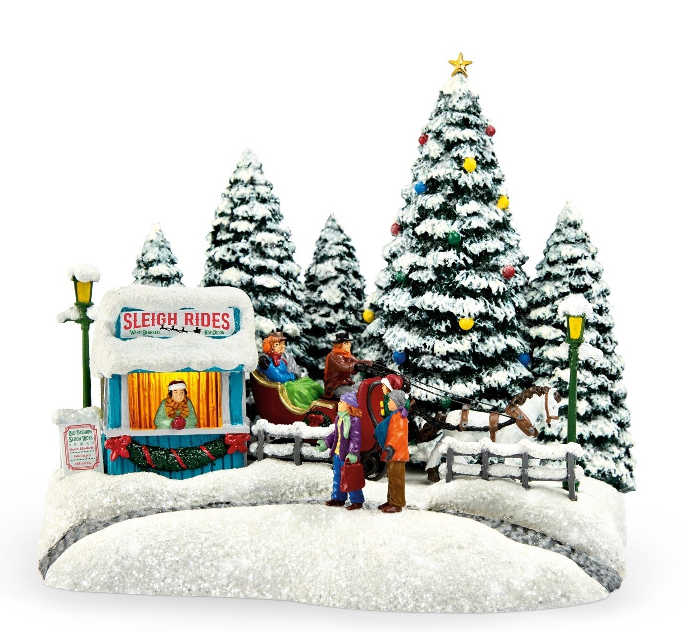 2026 Teleflora Thomas Kinkade Charming Sleigh Collectible - New for this year