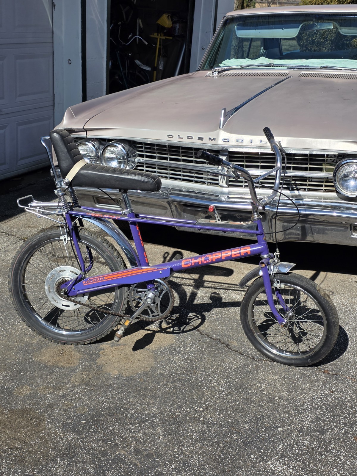 RALEIGH CHOPPER 1976 ULTRAVIOLET 3 SPEED original survivor Muscle Bike USA 🇺🇸 