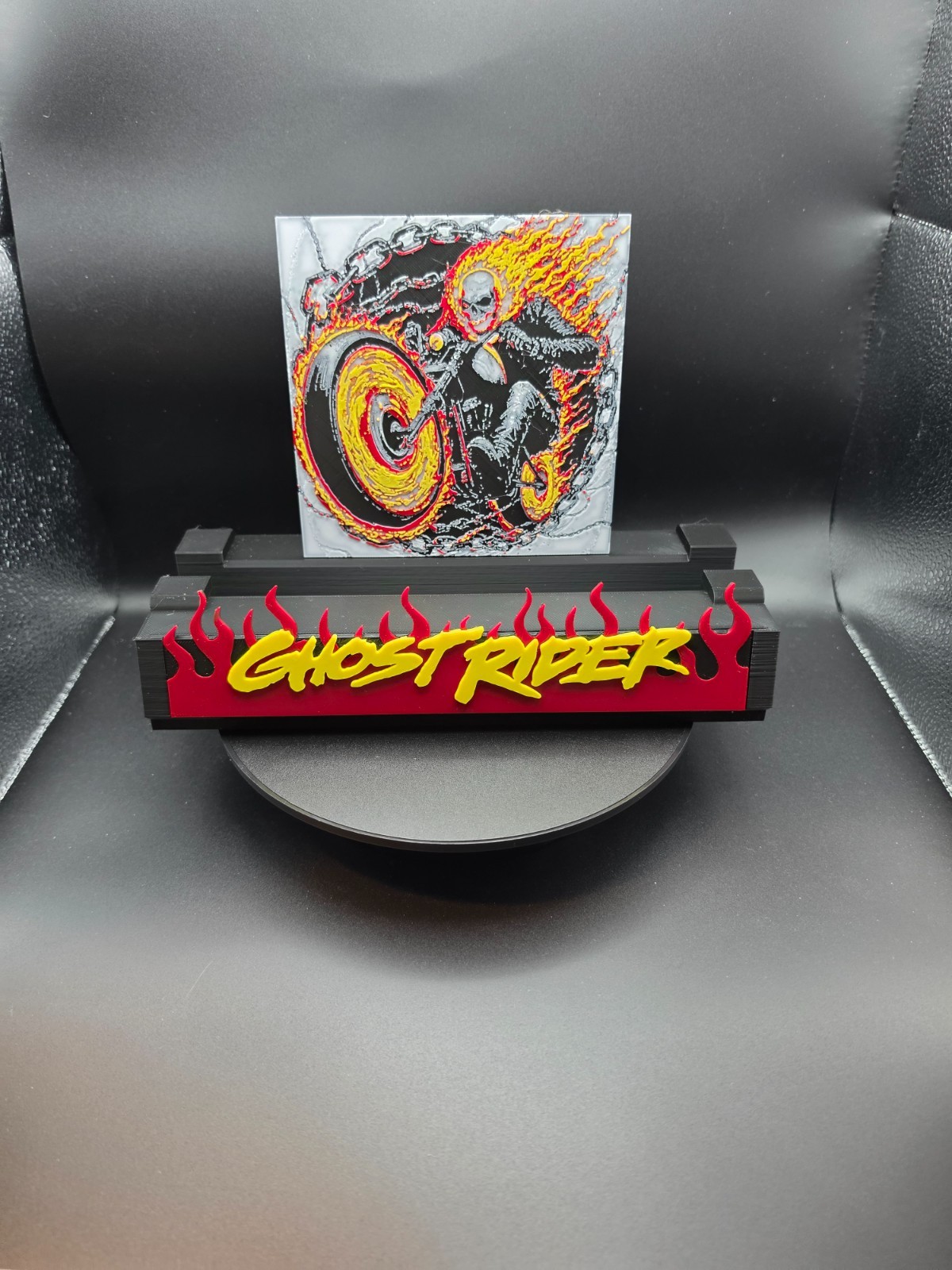 Ghost Rider Comic Book Display Stand for Graded CGC, CBCS, and Non-Graded Comics