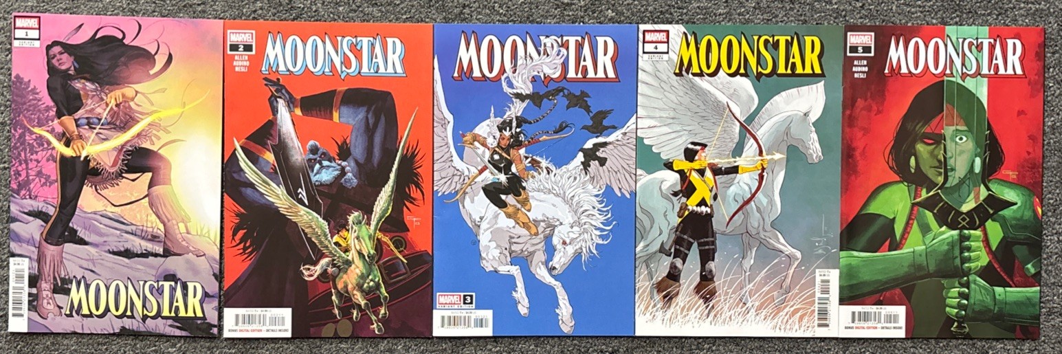 MOONSTAR #1-5 (SET) MARVEL COMICS 2026 MOONSTAR #1-5 (SET) MARVEL COMICS 2026