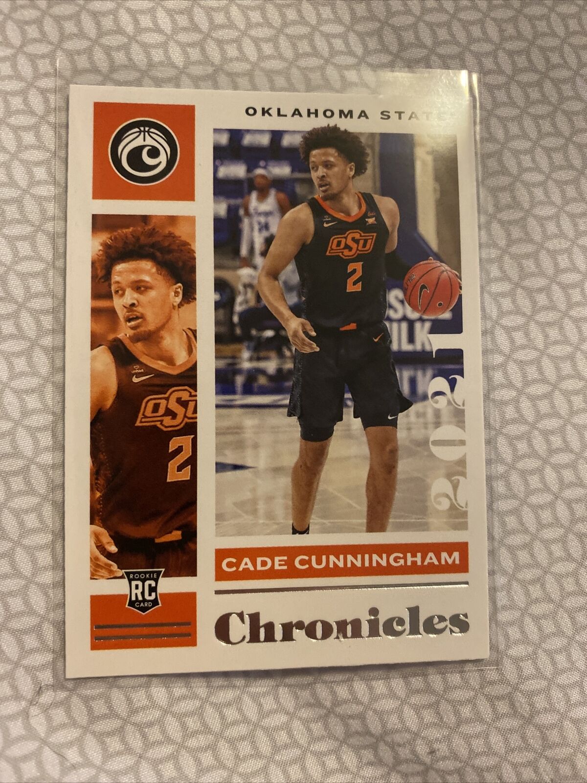 Cade Cunningham 2021-22 Panini Chronicles Draft Picks Rookie #1 Detroit Pistons