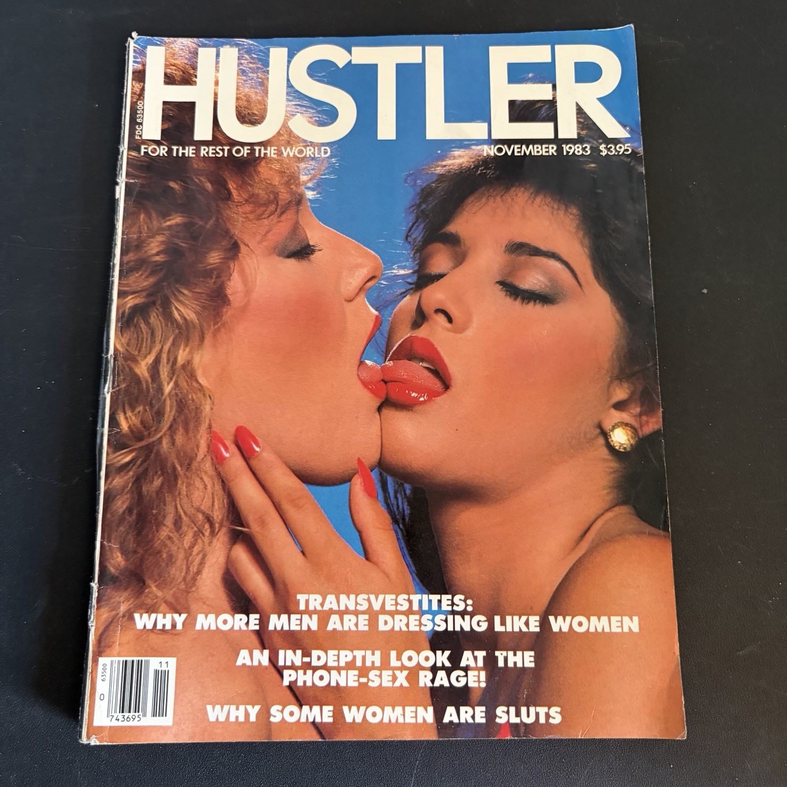Vintage Hustler November 1983 Larry Flynt Original Issue