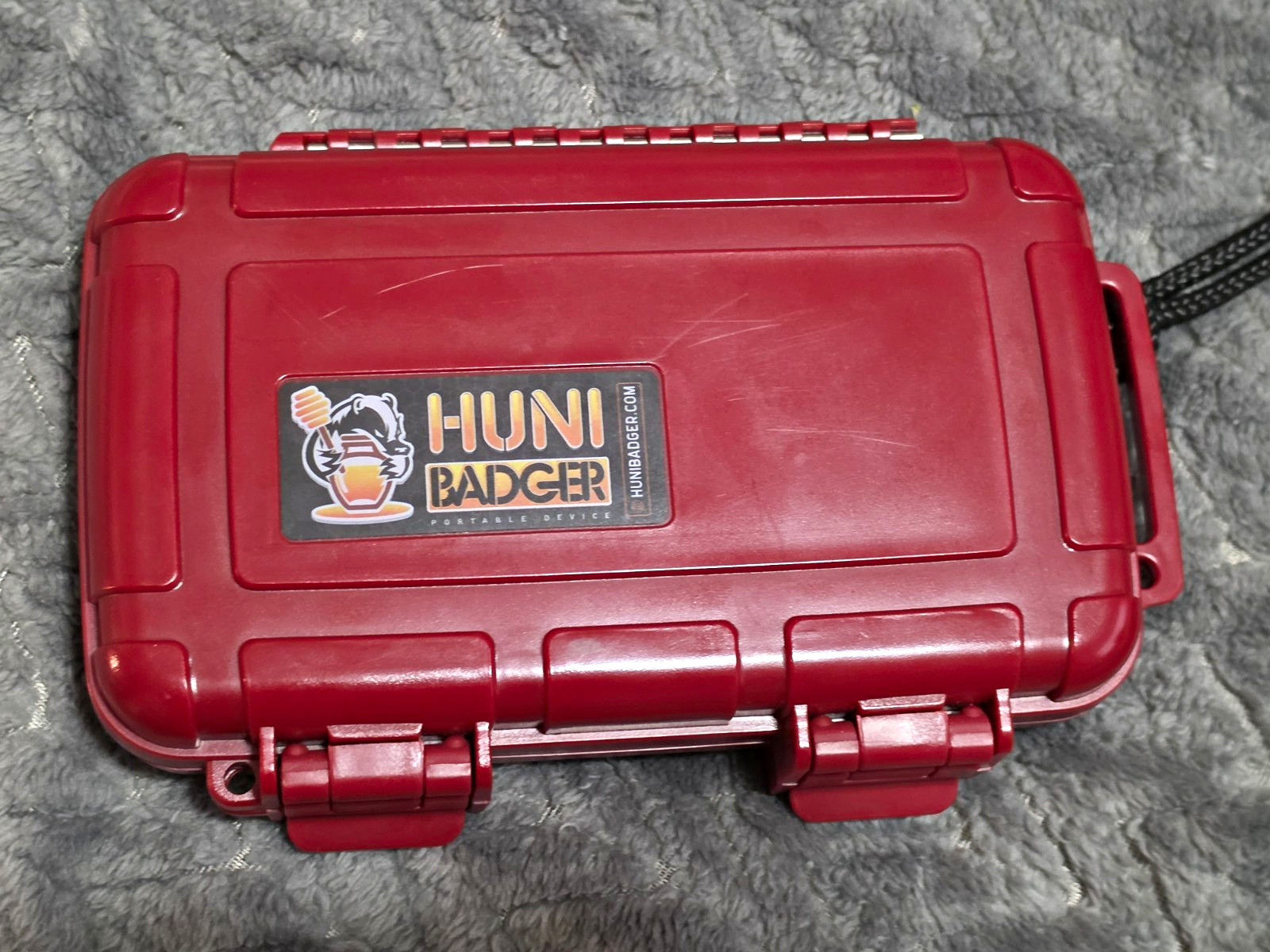 Huni Badger Portable Device Full Kit Components in Red Waterproof Case Huni Badger Portable Device Full Kit Components in Red Waterproof Case