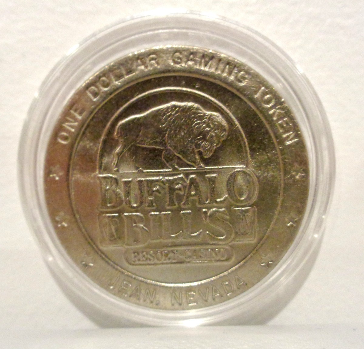Vintage Buffalo Bill's Resort & Casino $1 Gaming Chip & Token Primm, Nevada Vintage Buffalo Bill's Resort & Casino $1 Gaming Chip & Token Primm, Nevada