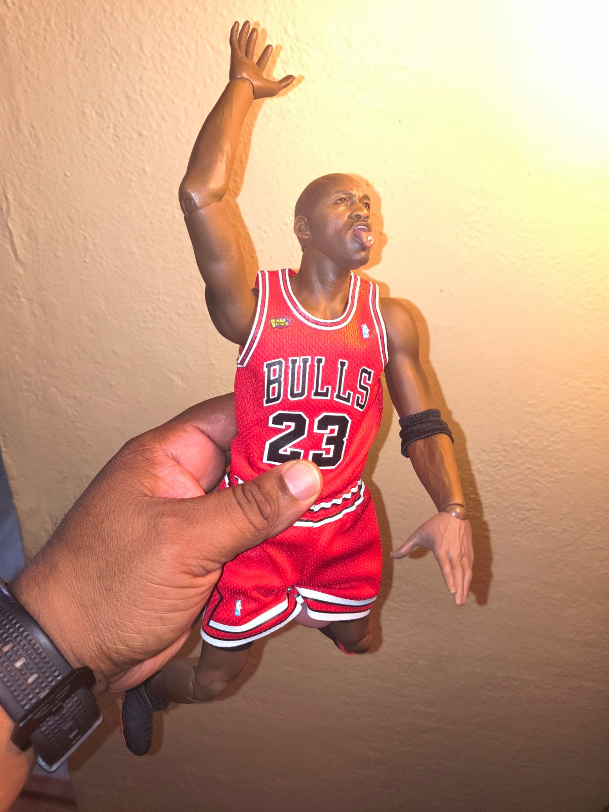 Custom 1/6 Michael Jordan Chicago Bulls NBA Basketball Figure w/ Stand Custom 1/6 Michael Jordan Chicago Bulls NBA Basketball Figure w/ Stand