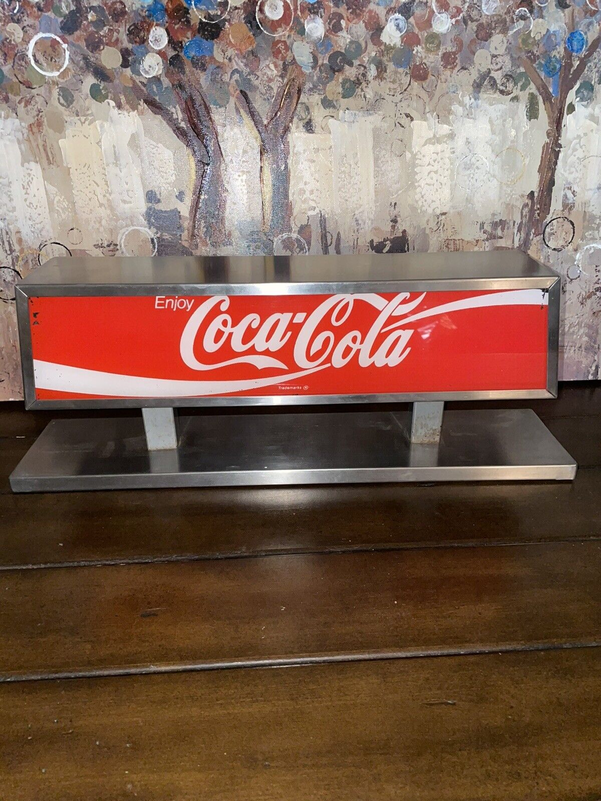Vintage Coca Cola Fountain Topper(Light Works)