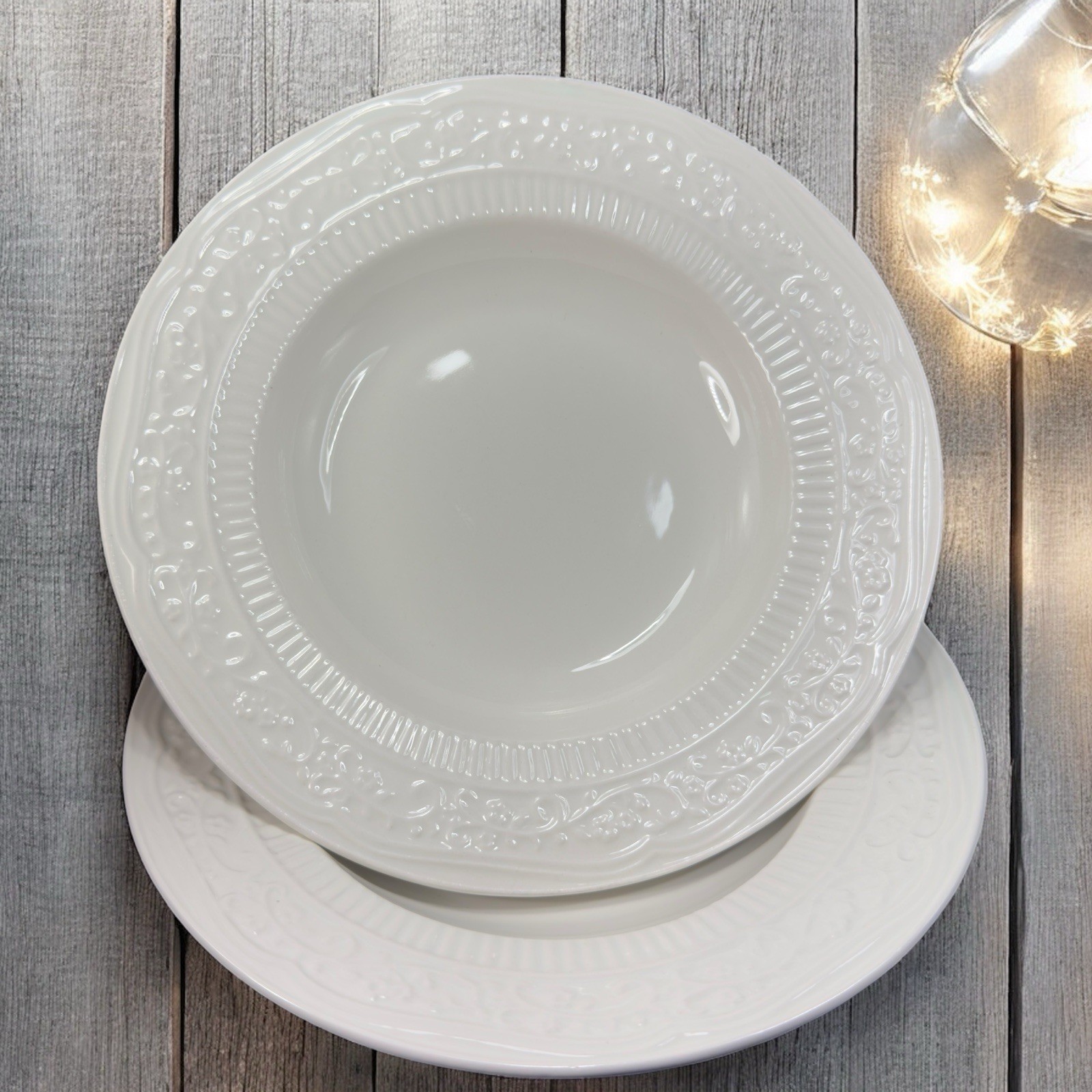 Mikasa American Countryside 9.25”Across Round Dish Bowl Set 2 New With Sticker Mikasa American Countryside 9.25”Across Round Dish Bowl Set 2 New With Sticker