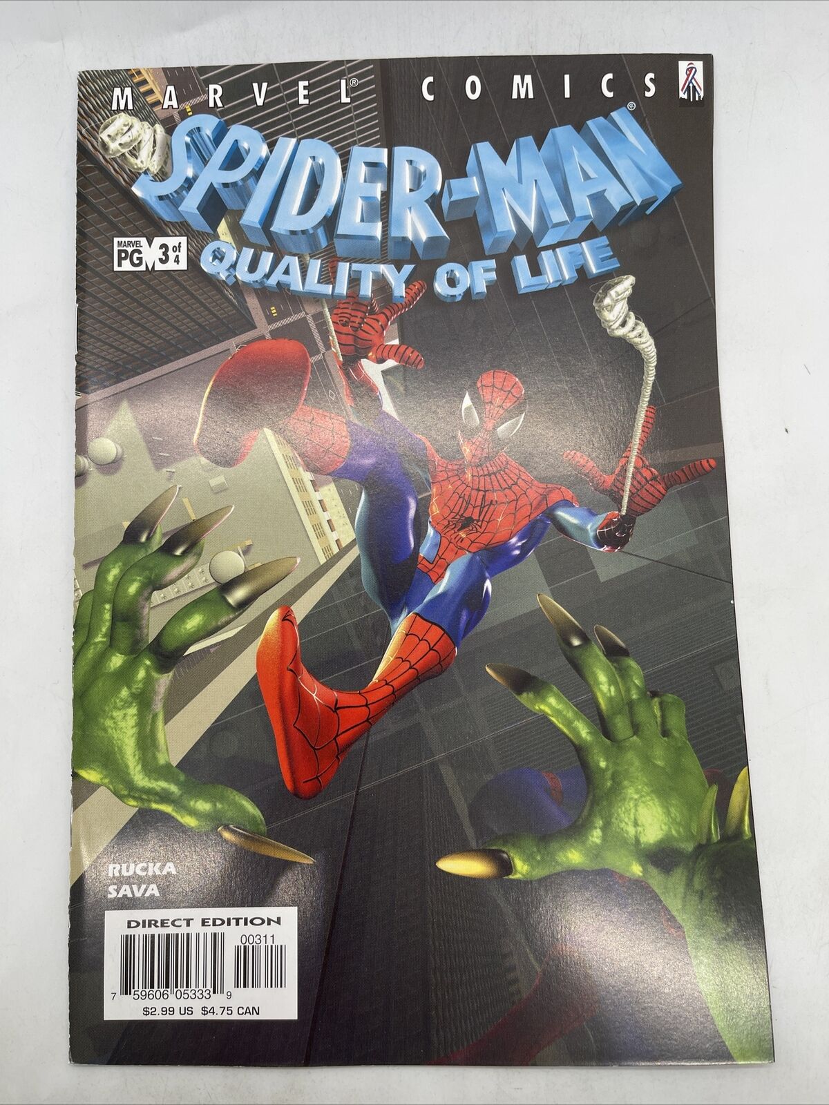 Spider-Man : Quality of Life 2002 Marvel Comics