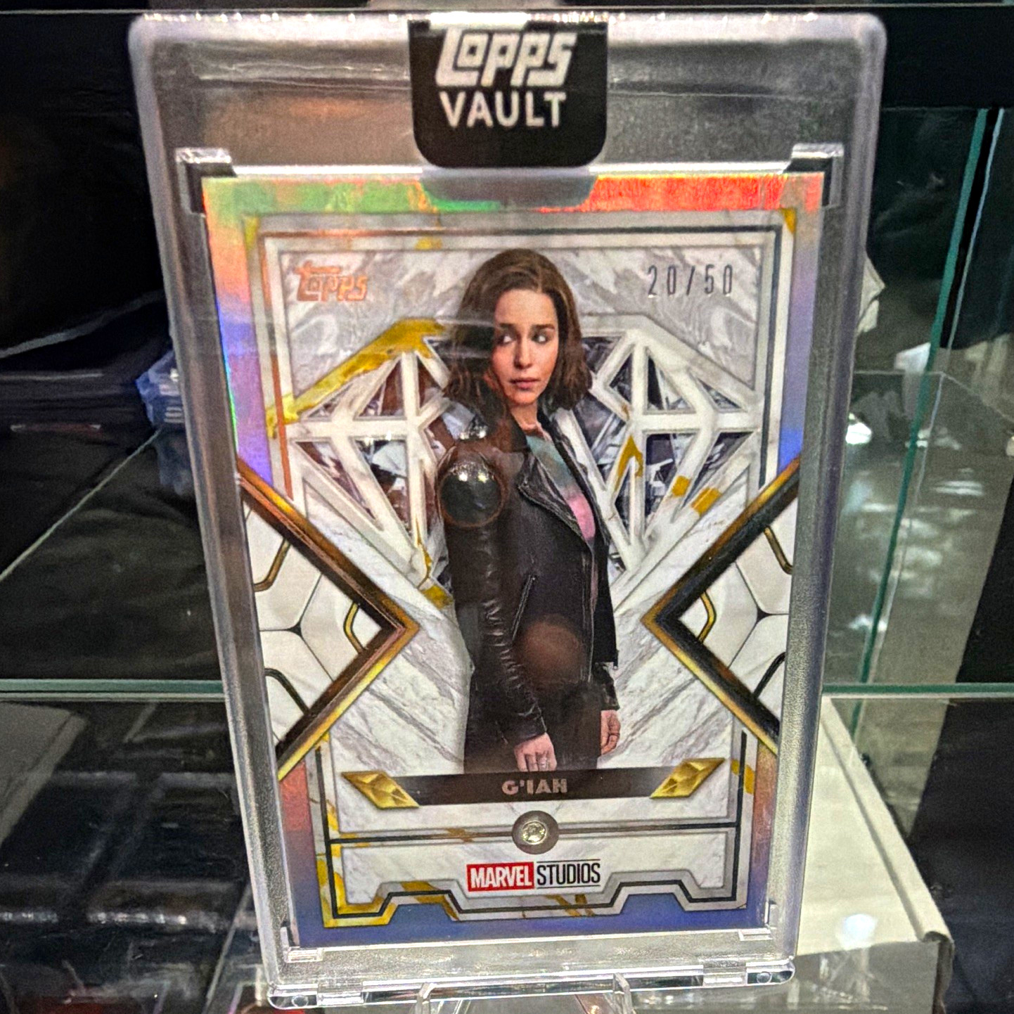 Topps 2026 Topps Vault Marvel Studios Secret Invasion G'iah MD-24 20/50 Topps 2026 Topps Vault Marvel Studios Secret Invasion G'iah MD-24 20/50