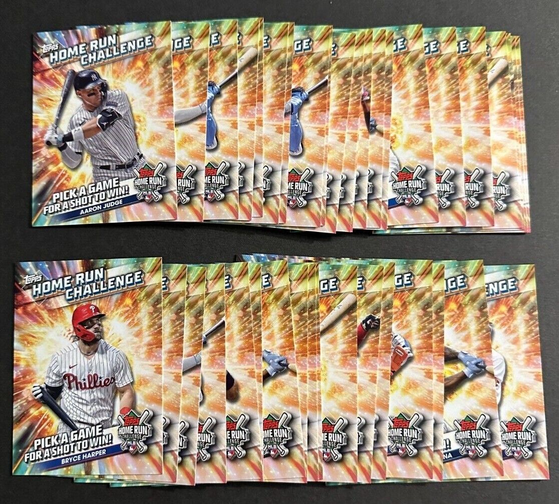 2024 TOPPS SERIES 1 HOME RUN CHALLENGE CODE You Pick From List