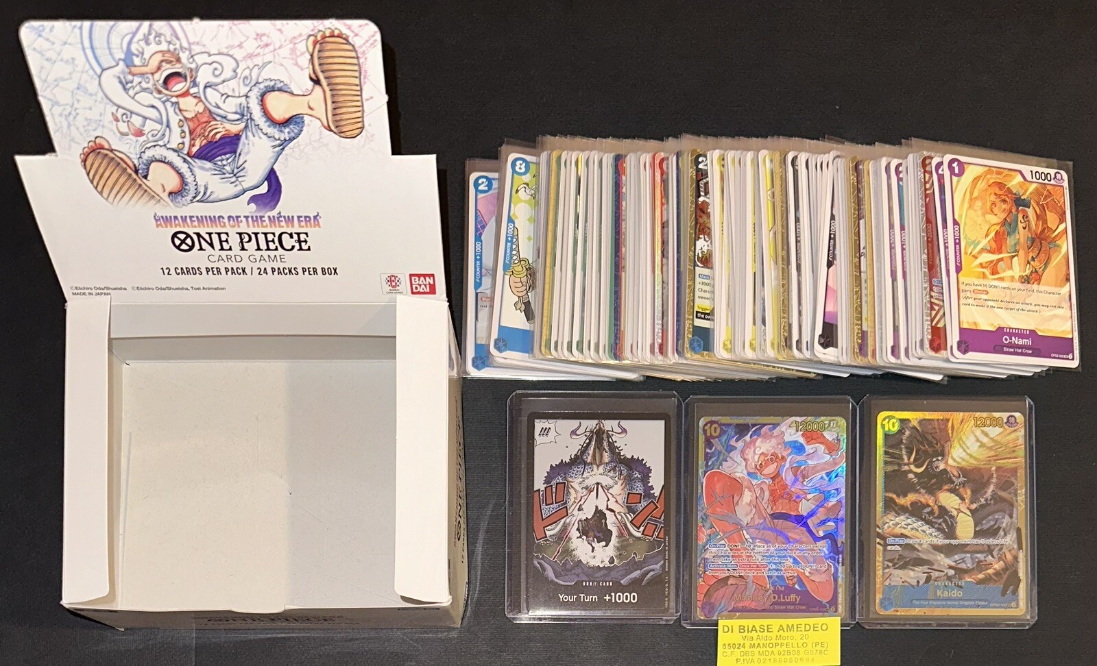 2023 Bandai One Piece TGC AWAKENING OF THE NEW ERA OP-05 Full Set Complete Eng 2023 Bandai One Piece TGC AWAKENING OF THE NEW ERA OP-05 Full Set Complete Eng