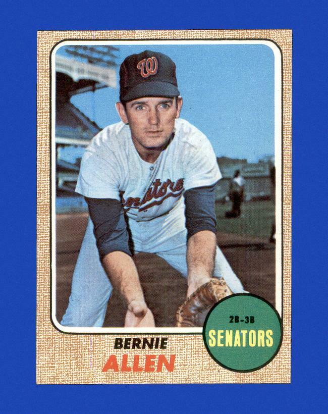 1968 Topps Set Break #548 Bernie Allen NM-MT OR BETTER *GMCARDS*