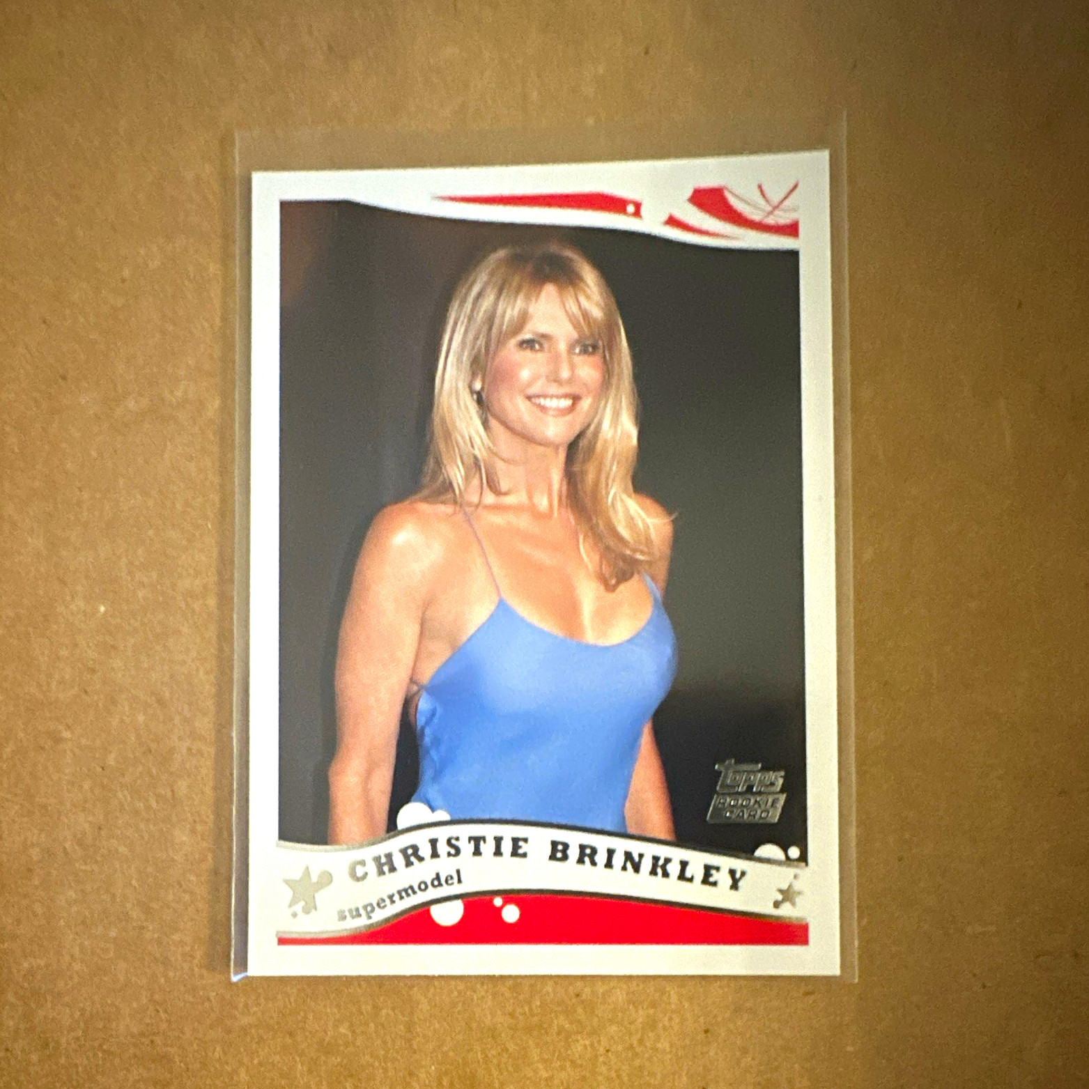 Topps Rookie Card 2005 Christie Brinkley Non-Sport Trading Card #254 Topps Rookie Card 2005 Christie Brinkley Non-Sport Trading Card #254