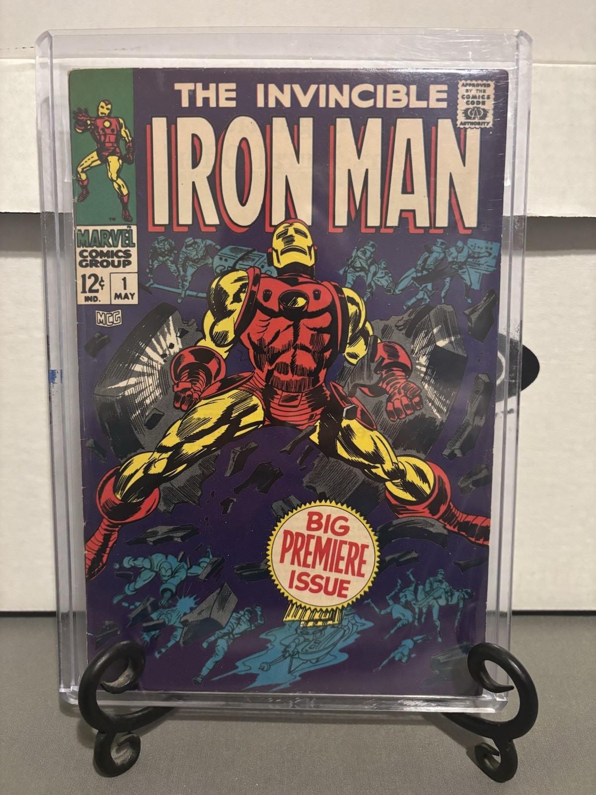 Marvel Comics The Invincible Iron Man #1 (1968) F/VF